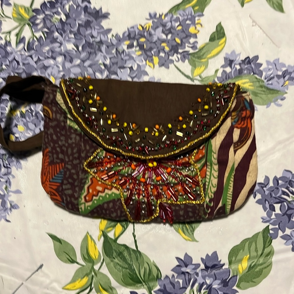Beaded small purse